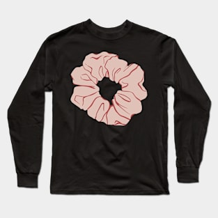 Pink Srunchie Long Sleeve T-Shirt